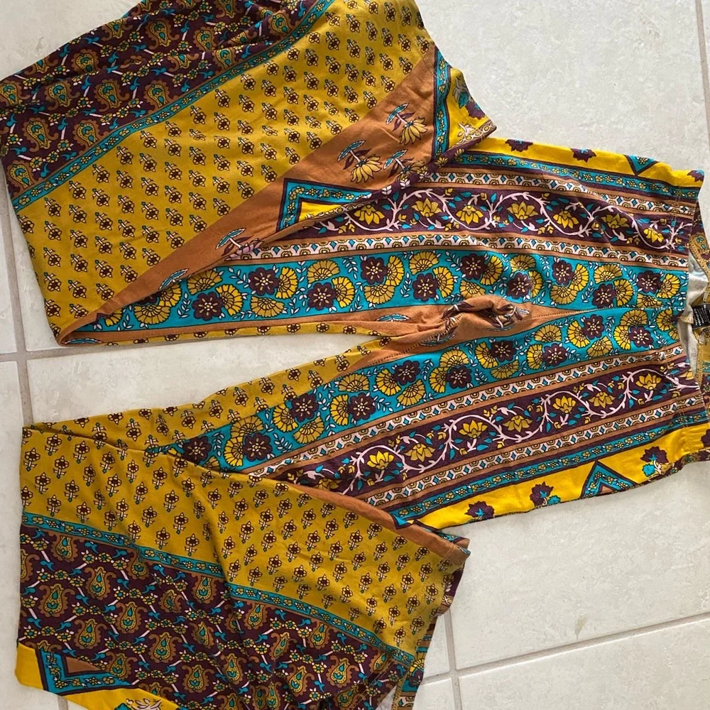 Novella Royale Multicolor Boot Cut Pants Janis bells - Picture 2 of 6